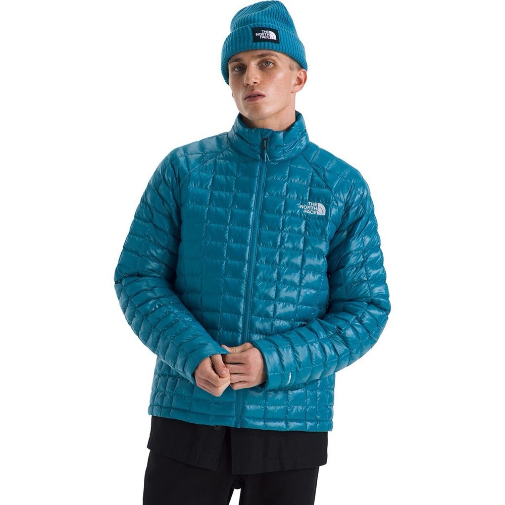 The North Face Men's Teal Puffer Jacket - Picture 3 of 11